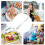 3 Pcs Flatware Pickle Fork Dry Ice Plate Metal Stainless Steel 3