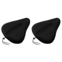 2X Bike Seat Cover Big Size Soft Wide Excercise Bicycle Cushion Cover for Road Bike