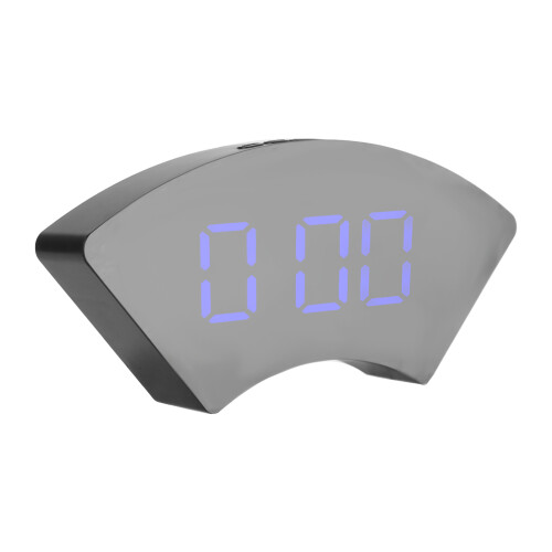 Modern Simple Design LED Mirror Alarm Clock USB Powered Multifunctional Electronic Clock Simple Compact Design With Alarm Clock Function And Temperatu 2
