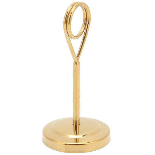 Stainless Steel Table Number Holders Elegant Table Decoration Concise Design High Quality Material Durable Structure Compact Size Lightweight And 1