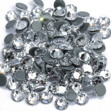Hotfix Rhinestones Crystal Clear Glass with Preapplied Adhesive SS3SS40 for Clothing and Fabric