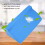 Comfortable Nursing Pad for Elderly - Breathable Blue 50x25x15cm 3