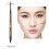 Αδιάβροχο eyeliner με έντονη χρώση για γυναίκες με εύκαμπτη άκρη βουρτσίσματος, 2