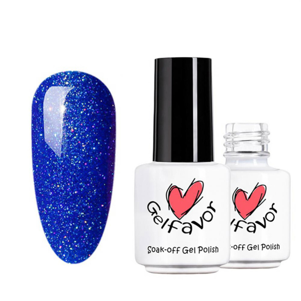 Natural Sparkle Gel Nail Polish UV Gel Polish Glitter Gel Polish Iridescent Nail Polish Gel Long Lasting High Quality Toxin Free Ingredients Smooth A