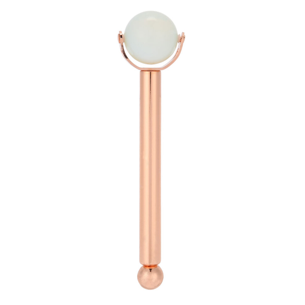 Facial Sculptor Skin Tightening Tool Natural Jade Roller For Improved Circulation Smooth Rolling Ergonomic Design Promote Lymphatic Drainage