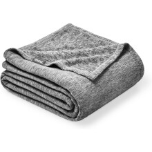 AAZZ Polar Fleece Blanket - King, Grey - Warm & Cozy Premium Blanket for Bed, Sofa, Camping, Travel - Lightweight