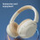 Ασύρματα ακουστικά Bluetooth Jacenvly Over-Ear με μικρόφωνο, Hifi Stereo, ελαφριά πτυσσόμενα 6