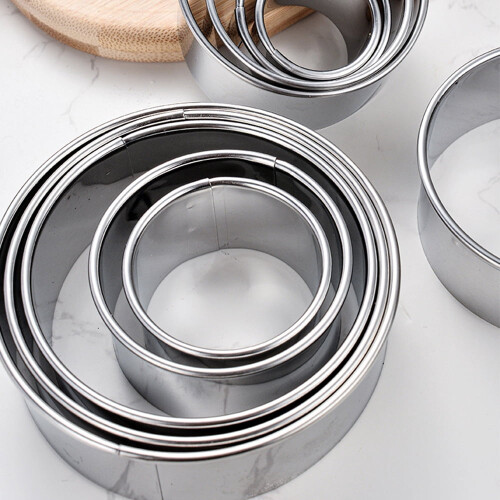 Round Shaped Metal Cookie Cutter, 11 Pieces 1