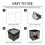 Wekvgz Pond Pump Filter Bag Compatible with Solid Pump Mesh Box, Adjustable Thickened Anti-Clogging Filter with Drawstring 6