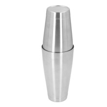 YUMILI Cocktail Shaker Kit, ruostumattomasta teräksestä valmistettu sekoitussetti kaksoispohjalla - yhteensopiva tavallisten baarityökalujen kanssa