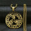 Κολιέ με κελτικό κόμπο Viking Triqu για άνδρες και γυναίκες από ανοξείδωτο ατσάλι με 1