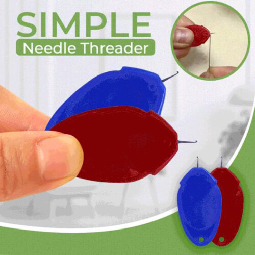 Kiplyki Wholesale Needle Threader Needle Threading Hand or Machine Threading Set of 5