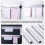 Document Storage Folder Aluminum Bracket Office Desk Receipt Organizers Note Holder Ticket for Restaurant 3