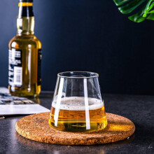 Pahar de bere Mount Fuji, 280 ml, pahar/cupă de bere creativă, pahar de sticlă Fujiyama, lucrat manual
