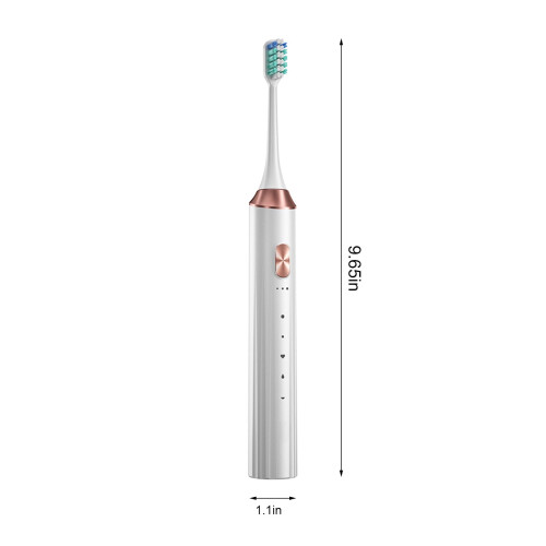 Ηλεκτρική οδοντόβουρτσα Ozmmyan με φόρτιση USB και 4 κεφαλές βουρτσίσματος, 2