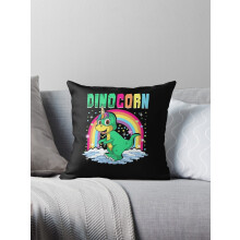 AIVO Cute Dinocorn Dinosaur & Unicorn Unisaur Throw Pillow Covers Cases Cushion Cover Case Sofa Two Side