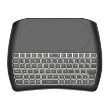 SUSUchens D8 Mini Colorful Backlight Wireless Keyboard Air Mouse Touchpad for Smart TV