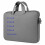 Capa protetora para laptop compatível com notebooks de 15 polegadas, bolsa vertical impermeável em tecido T com bolso para ultrabook e tablet. 2