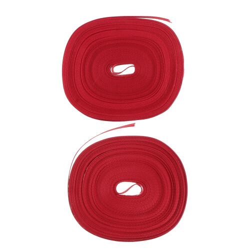Red2Pcs Decor Διακόσμηση Γάμου Συσκευασία Κορδέλα Παπιγιόν
