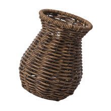 Vaso de vime trançado contemporâneo ZPAQI para decoração de qualquer estilo de interiores.