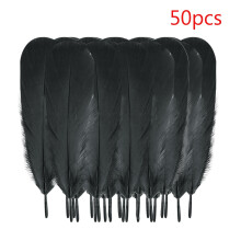 50 stuks kleurrijke veren voor bruiloften, bloemstukken, huisdecoratie, knutselprojecten, haar, kleding en meer - Geschikt voor gebruik met
