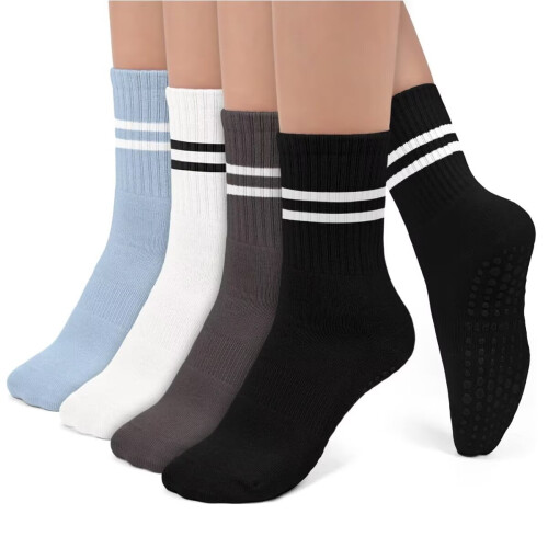 Κάλτσες Grip για γυναίκες, άνδρες, κάλτσες Pilates, κάλτσες γιόγκα, αντιολισθητικές