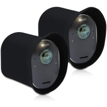 2X Skin Compatible avec Arlo Ultra/Arlo Pro3 / Pro4 - Étui en silicone pour caméra de sécurité extérieure CCTV -