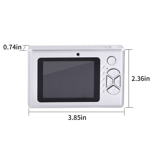 Ψηφιακή φωτογραφική μηχανή HD 40MP με οθόνη 2,4", συμβατή με Jacenvly, φορητή ρετρό παιδική 2