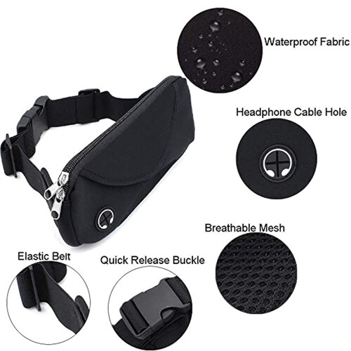 Τσάντα μέσης Bumbags Fashion για ορειβασία, πεζοπορία, ταξίδι, ποδηλασία, κορίτσια, 2