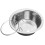 Limei Pet Bowl από ανοξείδωτο ατσάλι, κρεμαστό φαγητοδοχείο με γάντζο, αποσπώμενο για 6