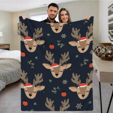 Christmas Snowman Dinosaur Furry Soft Cozy Blanket Wool Flannel Plush Microfiber Blanket For Daybed Sofa