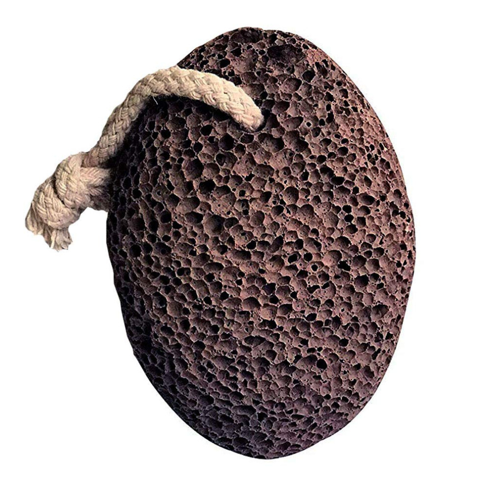 2Pack Natural Volcanic Pumice Stone for Feet Callus and Dead Skin Removal Foot Scrubber Tool