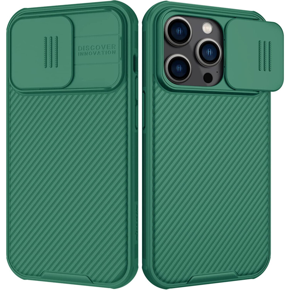 Camshield Case For Iphone 14, Slide Camera Cover & Lens Protection, Slim Shockproof Pc+Tpu Case - 6.1" Black 9395123025940