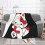 Η κουβέρτα Hello Kitty Flannel Fleece ρίχνει τις εξαιρετικά μαλακές άνετες ζεστά βελούδινα 2