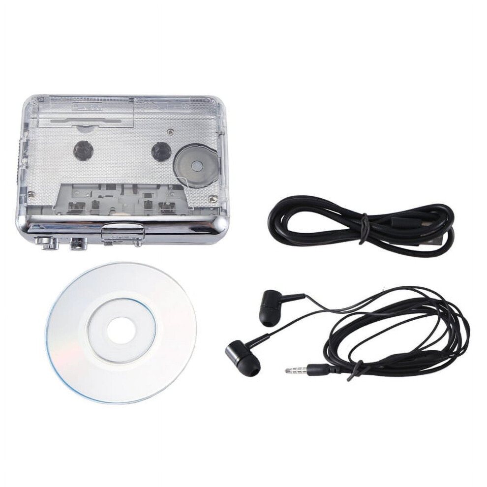 Cassette Player Portable Usb Capture Tape To Mp3 Audio Music Converter Usb Walkman For Laptop And Personal Computers 9180479496298