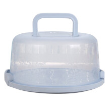 Fresh Fruit Vegetable Storage, Sealing Design Container with Safe Plastic Material, Multipurpose Cake Box for Portable Food Carrier (Reusable,
