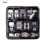 Ανθεκτική σκληρή μεταλλική κατασκευή Ραπτομηχανή Πιέσεων Πιέσεων Σετ με 7