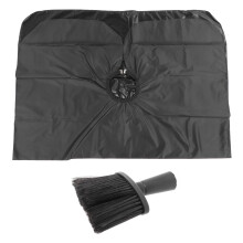 Capa resistente à tintura de cabelo, capa multiuso para corte de cabelo, capa versátil para corte de cabelo, design elegante e moderno, textura