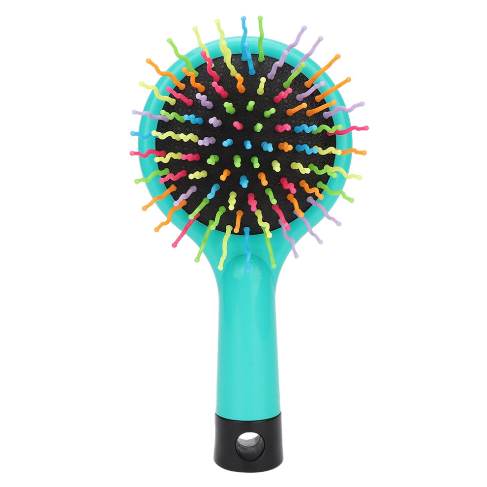Cute Horse Hair Brush Anti Static Air Cushion Detangler Foldable Scalp Massager Lightweight Promotes Circulation For All Hair Types Portable Mini Hai