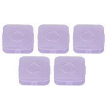 Capace cu balamale pentru cutii transparente, design robust și durabil, conținut ușor de identificat, cutii de depozitare din plastic transparent,