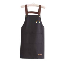 Functional Work Apron With PVC Coating, Wear-resistant And Durable Apron For Kitchen And Craft Use, Easy To Clean And Maintain Waterproof Design, Comf