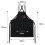 Versatile Canvas Apron for Artists and Chefs, Ample Storage Space Waterproof Work Apron with Double Stitched Pockets, Comfortable Cross-Back Strap for 5