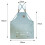 Professional Work Apron for Culinary and Creative Fields, Exquisite Craftsmanship Waterproof Canvas Bib Apron with Large Pockets, Comfortable Cross-Ba 5