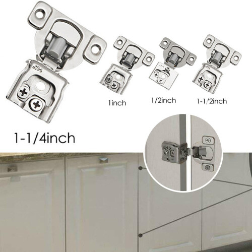 Overlay Soft Close 6 Way Compact Concealed Hinges for Kitchen Cabinets 2