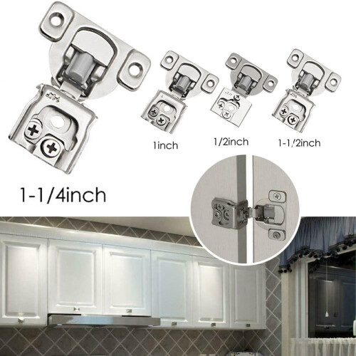 Overlay Soft Close 6 Way Compact Concealed Hinges for Kitchen Cabinets 1