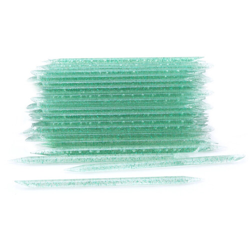 Hesroicy50Pcs Στυλό Νυχιών Γυαλιστερό DIY Εργονομία Νεκρού Δέρματος Πίεση Διπλής