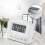 Portable Digital Clock - Portable Digital Clock Countdown Timer Large LCD Display Kitchen Use(White) 3