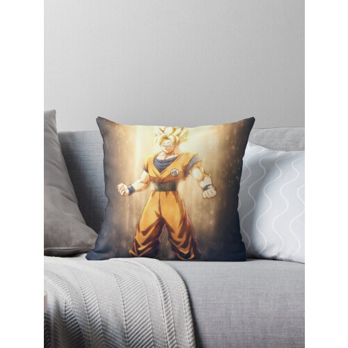 AIVO Dragon Ball Goku Throw Μαξιλαροθήκες Θήκες Μαξιλαροθήκης Καναπέ Ίντσες Δύο Όψεων