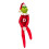 Χριστουγεννιάτικη διακόσμηση Grinch, στολίδια Grinch, χριστουγεννιάτικο μενταγιόν με 2