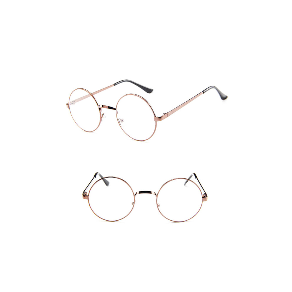 Gold Smooth Nearsighted Reading Glasses (-1.0 To -6.0) Rose -2.5